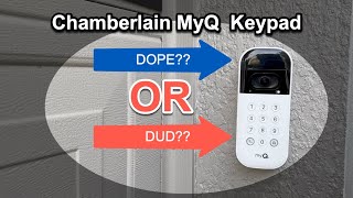 Chamberlain MyQ Video Garage Door Opener Keypad