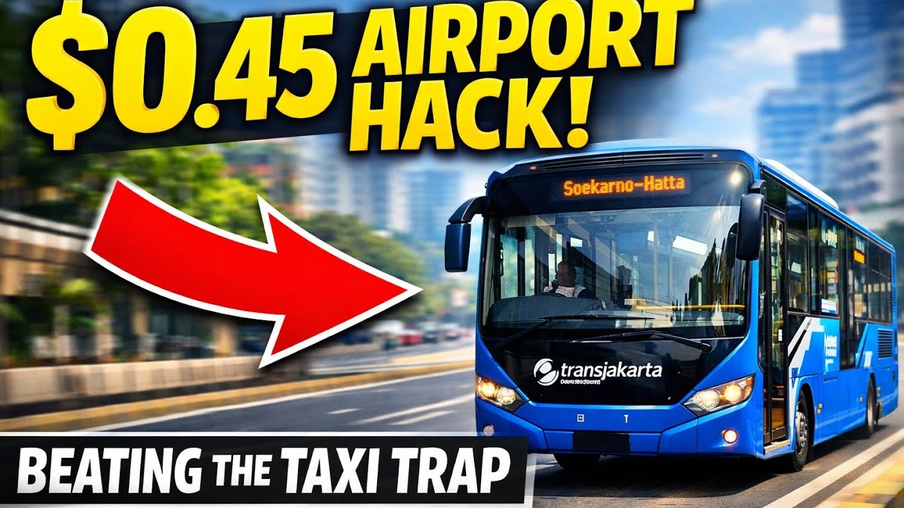 The $0.45 Airport Hack: Beating Jakarta’s Expensive Taxi Trap