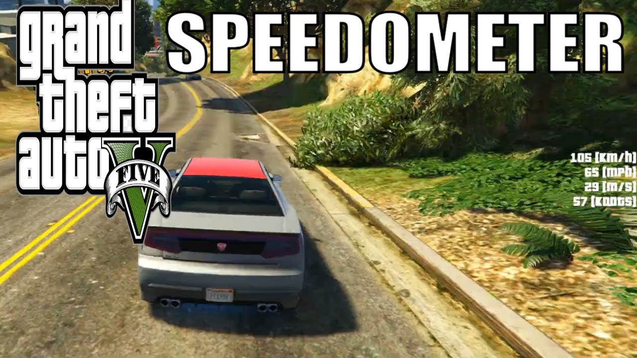 How To Install SpeedoMeter Mod GTA 5 - YouTube