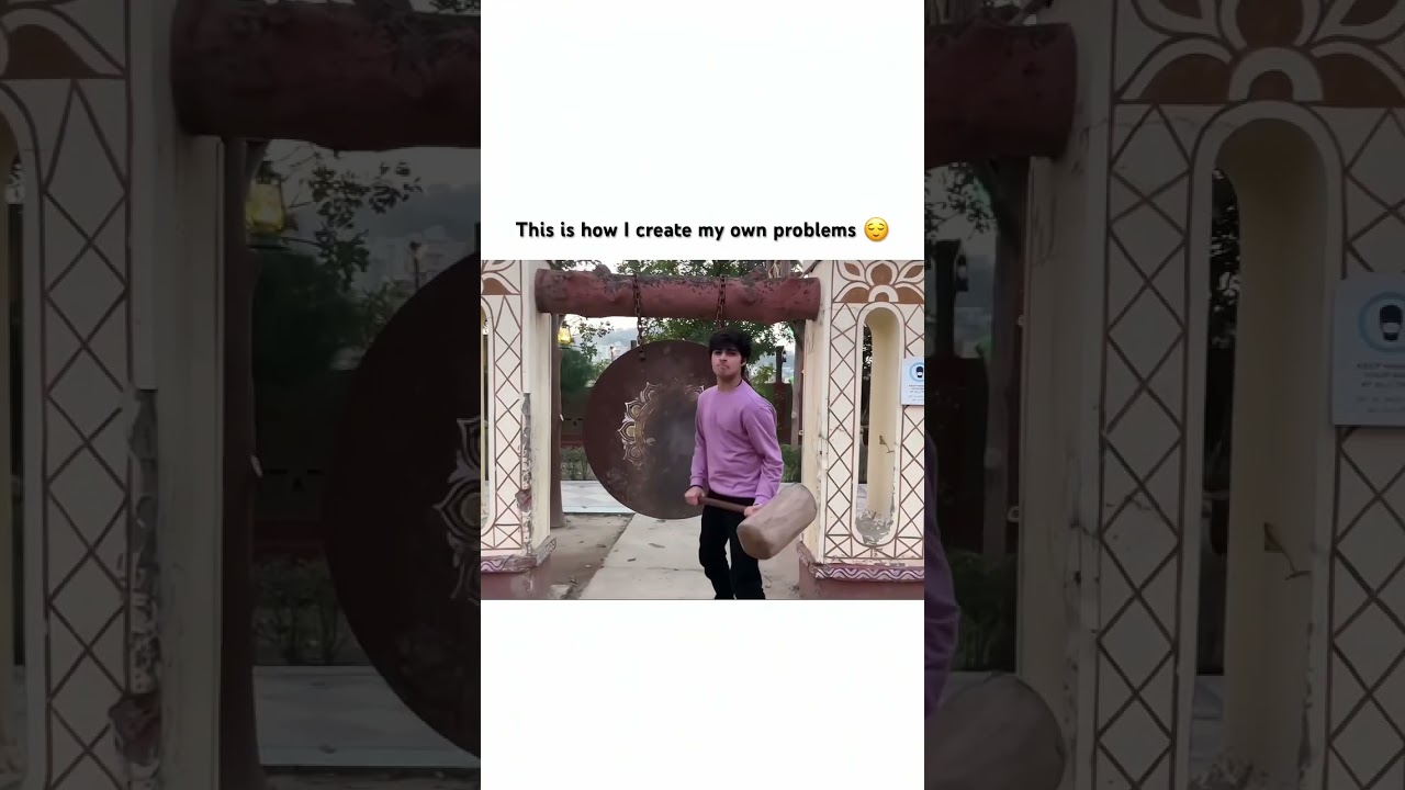 This is how I create my own problems 😌 