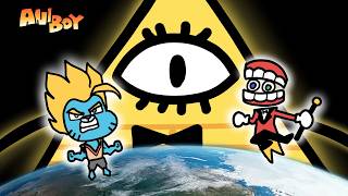 Bill Cipher Vs Gumball Gravity Falls The Amazing World Of Gumball The Amazing Digital Circus