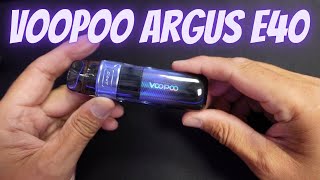 4 Jahre Rauchfrei! - VOOPOO Argus E40 ausgepackt und getestet. Mein erster Eindruck