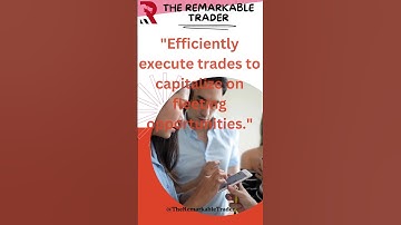 Trade Execution Speed