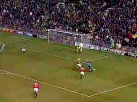 Cedric Roussel Goal v Man Utd 5/2/200