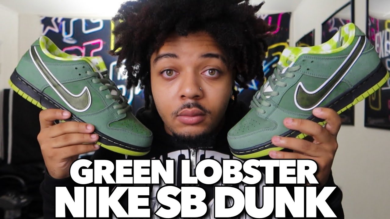 Nike SB Dunk Low “GREEN LOBSTER” Detailed Review + UNBOXING