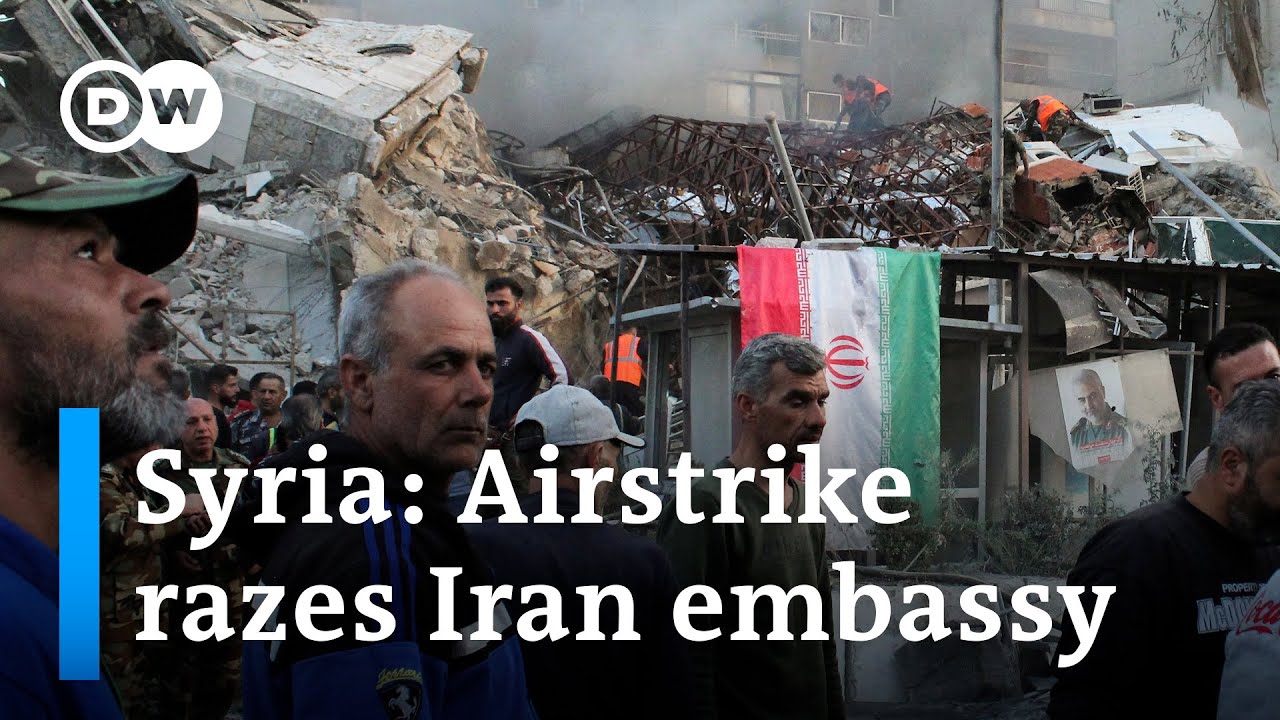 ⁣Damascus: Iranian commander and officers killed, officials claim Israel behind strike | DW News