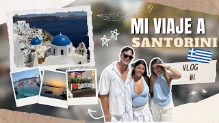 VLOG 1 in SANTORINI🇬🇷 *travel vlog diaries* / (my first trip with my friends…)