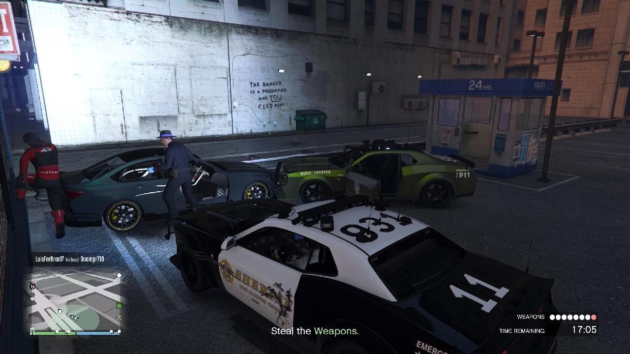 Grand Theft Auto V RP Cop Daily Life PS5