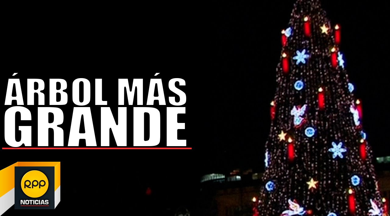 Cual es el arbol de navidad mas grande del mundo