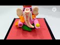 Ganpati with air dry clay /super clay #airdryclay #superclay #diy #ganeshchaturthi #ganesh #ganesha