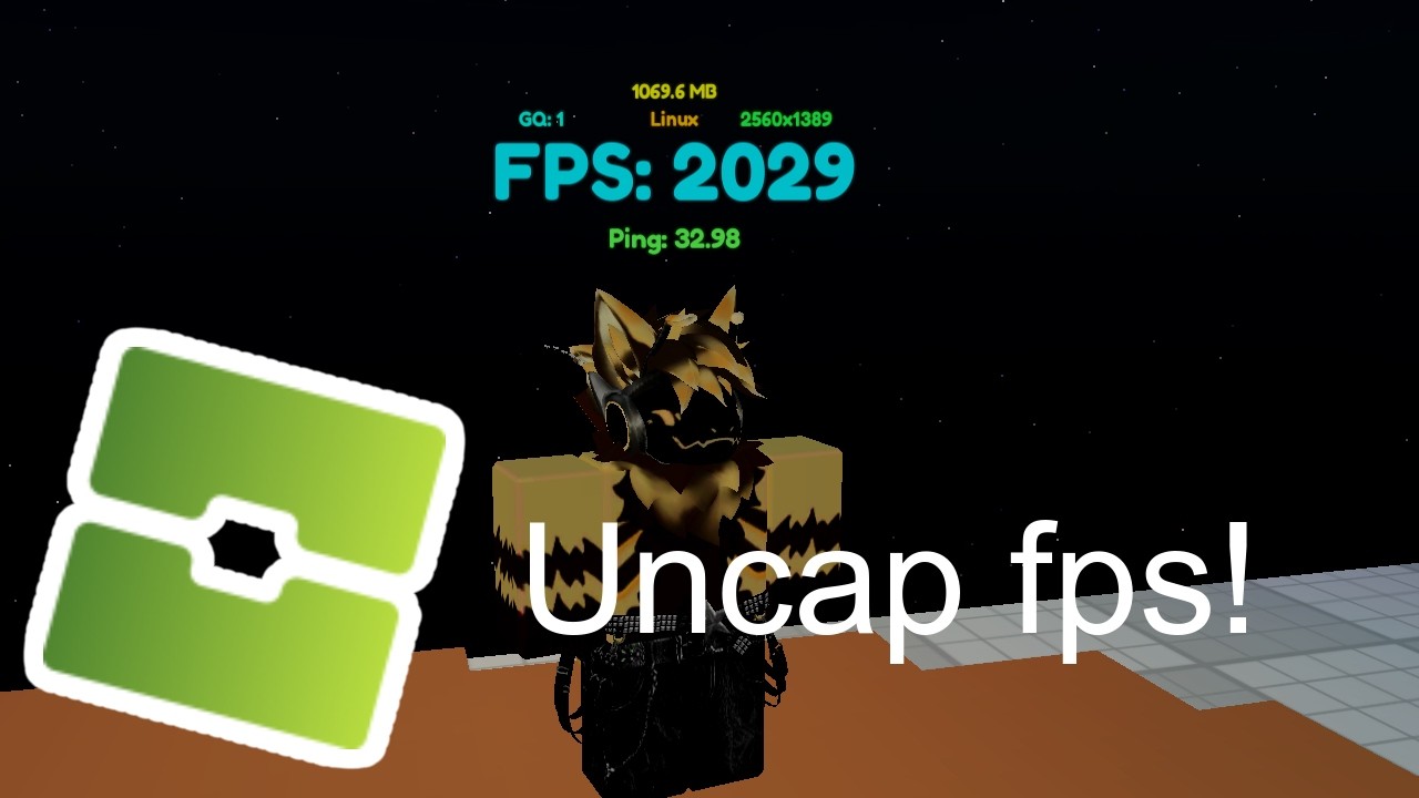 How To Uncap FPS On Sober Roblox Linux YouTube 