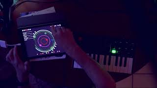 iPad Ambient // Poly 2 - Xynthesizr - Akai mpk mini ii - animoog