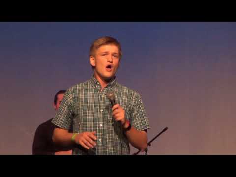 Will Ferguson performing Mary Superstitious at the North Andover High School Karaoke Competition