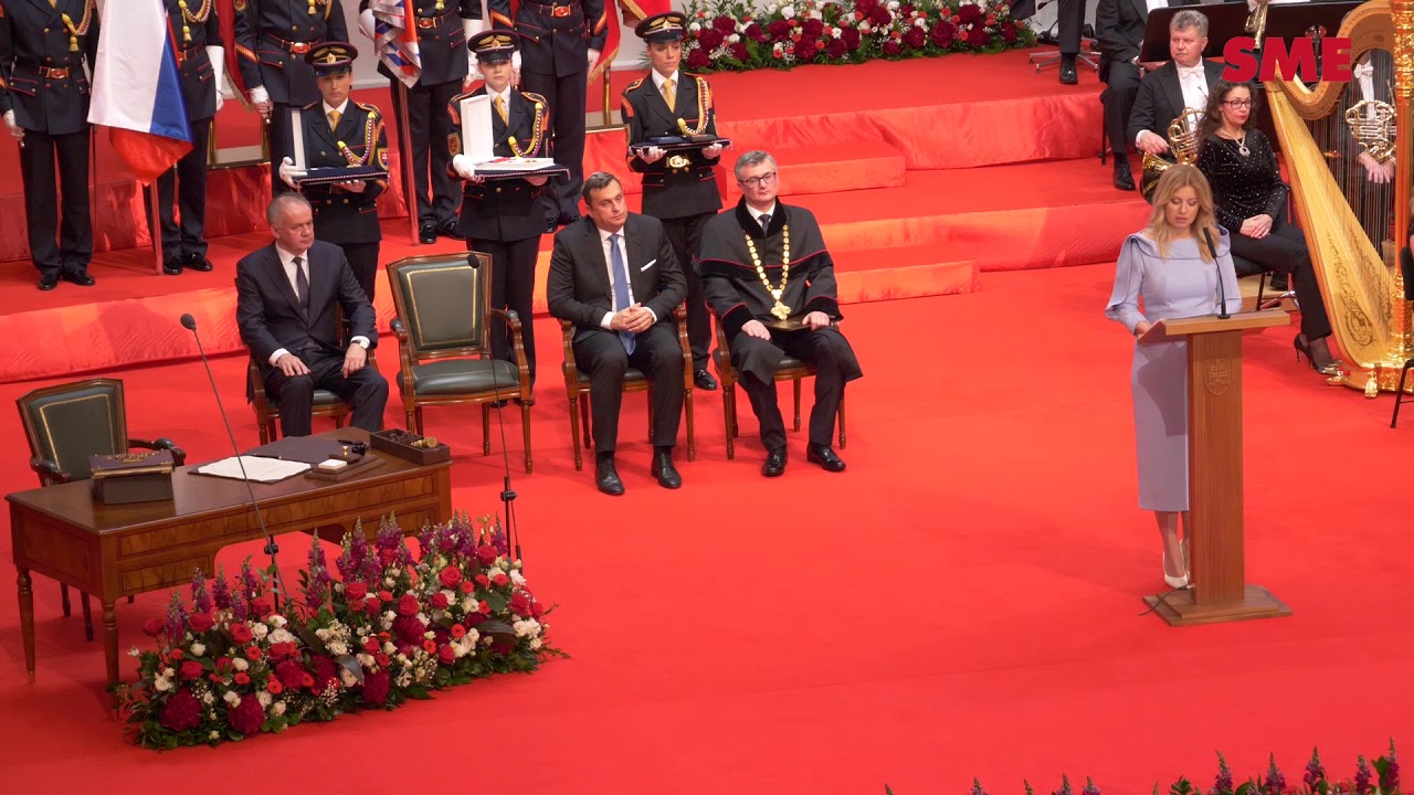 Inauguračný prejav prezidentky Zuzany Čaputovej