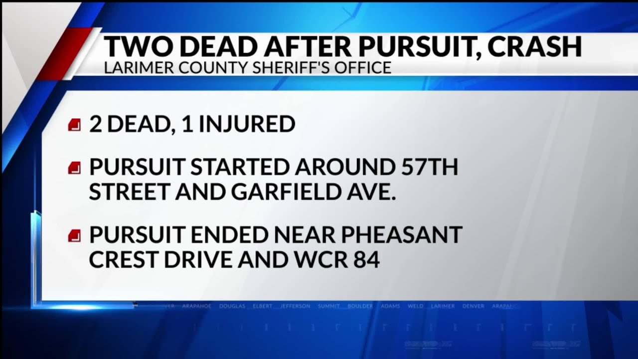 2 killed in crash after high-speed chase - YouTube