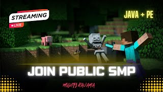 Minecraft Live 🔴 Public SMP | Playing  with Subscribers | #minecraftlive 24/7 | #hgnetwork