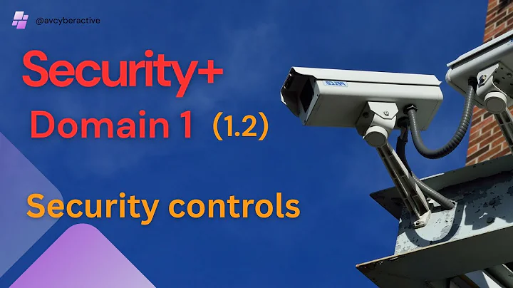 🔒Security+ SY0-701 | Security Controls | Domain 1 | Section 1.2