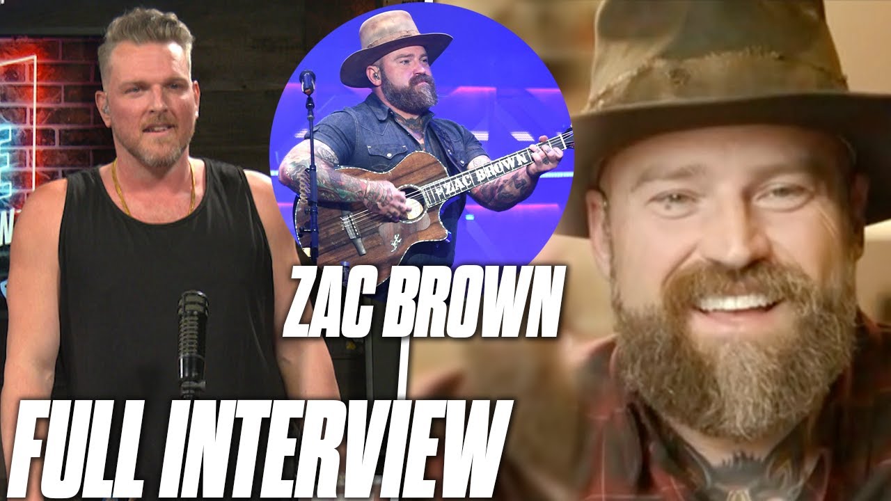 Zac Brown Talks His Return To Live Shows & His Commitment To Performing | Pat McAfee Reacts