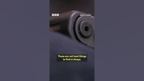 🇰🇪 "How do people get into crime? I got into crime due to poverty" - #BBCAfricaEye #Shorts