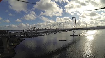 The Forth Road bridge