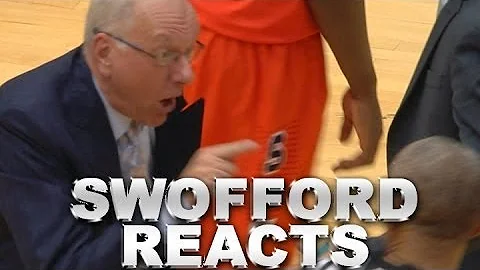 ACC Commissioner John Swofford Reacts to Jim Boeheim's Ejection