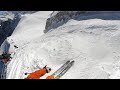 Skiing the most iconic ski run in the world vallee blanche chamonix france