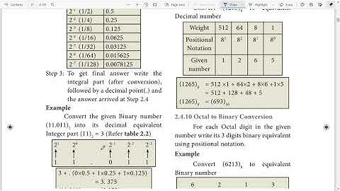 TN 11th Computer Applications | Chapter 2 | Number Systems | Part 2 | #GMR #TN #11th #Computer