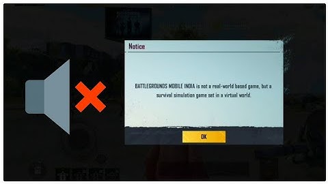 How to disable Battleground Mobile india spawn Island voice