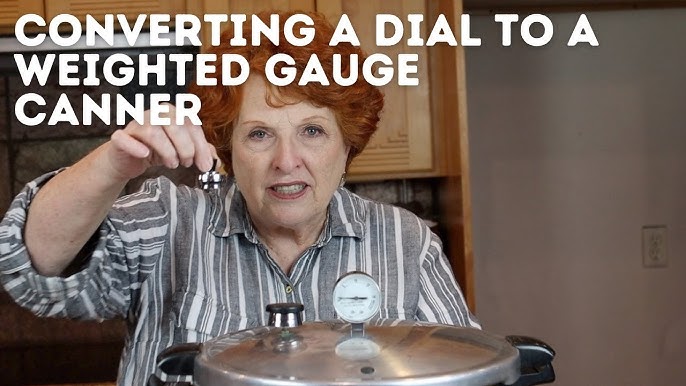 How To Use a Weighted Gauge Pressure Canner 