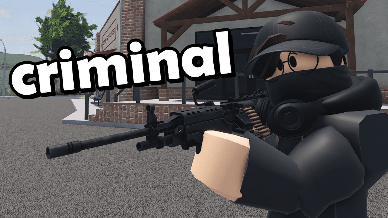 Siendo Criminal en Liberty County | ROBLOX | probando las armas