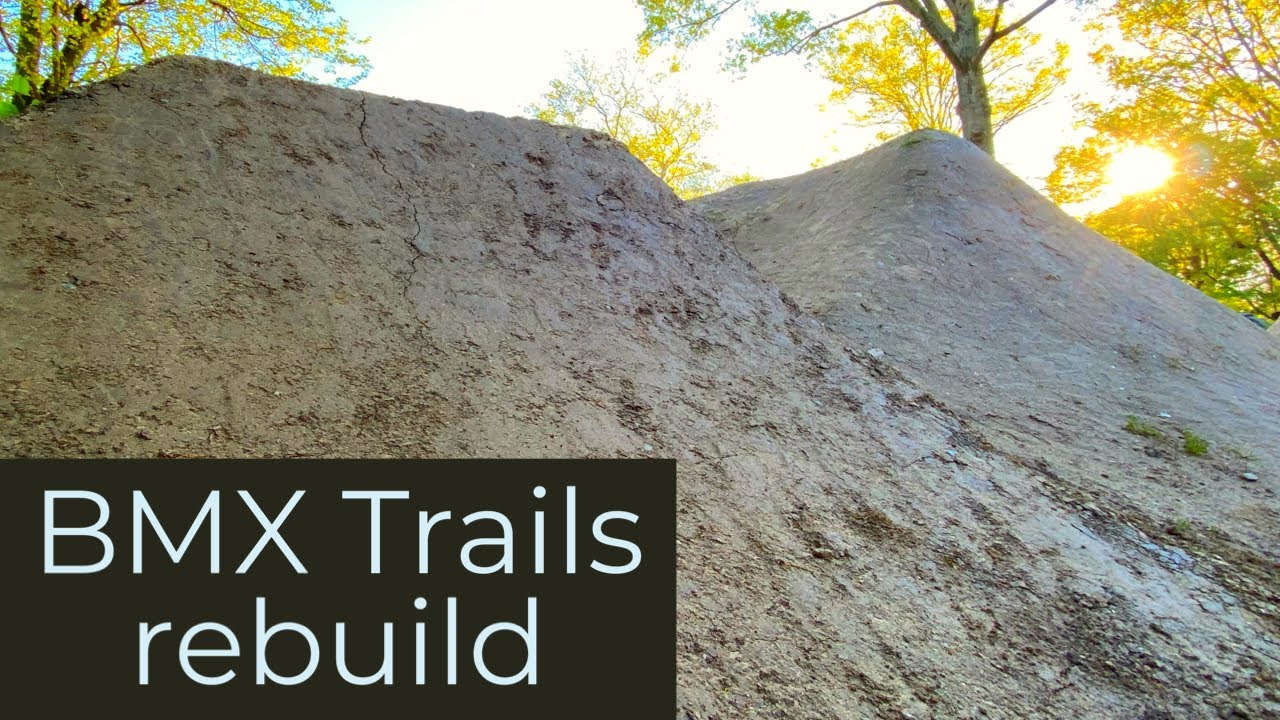 BMX trails rebuild part 2