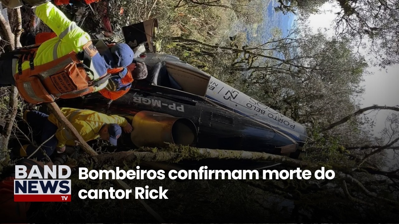 Bombeiros confirmam morte do cantor sertanejo Rick | BandNews TV
