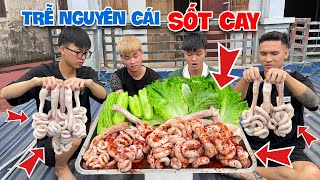 Hữu Bộ | Làm Mâm Tràng Trễ Lợn Sốt Siêu Cay Khổng Lồ