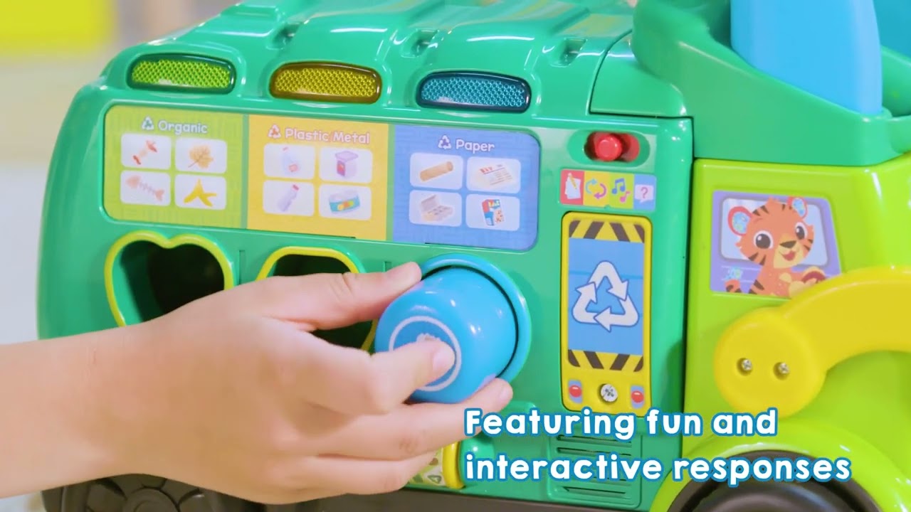 VTech Sort & Recycle Ride-On Truck: An Interactive Learning Toy for Ki