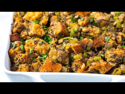 Video: Cooking Stuffing With Mushrooms