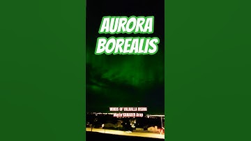 🌌Aurora Borealis Over Calgary 🌌 | Northern Lights Dance to Nightwish – Sleeping Sun (Oct 2, 2025)