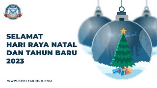 Selamat Hari Raya Natal 2022 Tahun Baru 2023