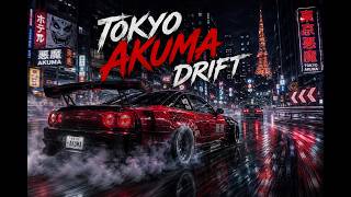 Tokyo Akuma Drift Aggressive Anime Phonk Night Drive Street Racing