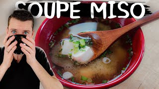 Soupe miso 100% authentique et maison | recette japonaise