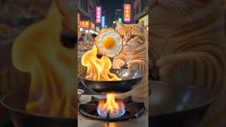 Chef Cats: Fried Egg Edition 🍳