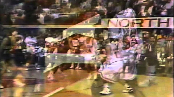 1987 chris corchiani NC STATE gets hurt against KANSAS
