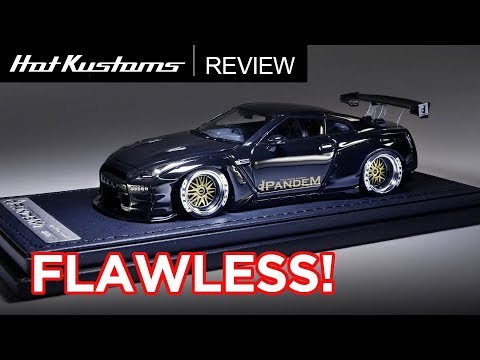 ミニカー ignitionmodel NissanGT-R 35 pandem Nissan GT-R R35 Pandem Yellow Metallic by Ignition Model