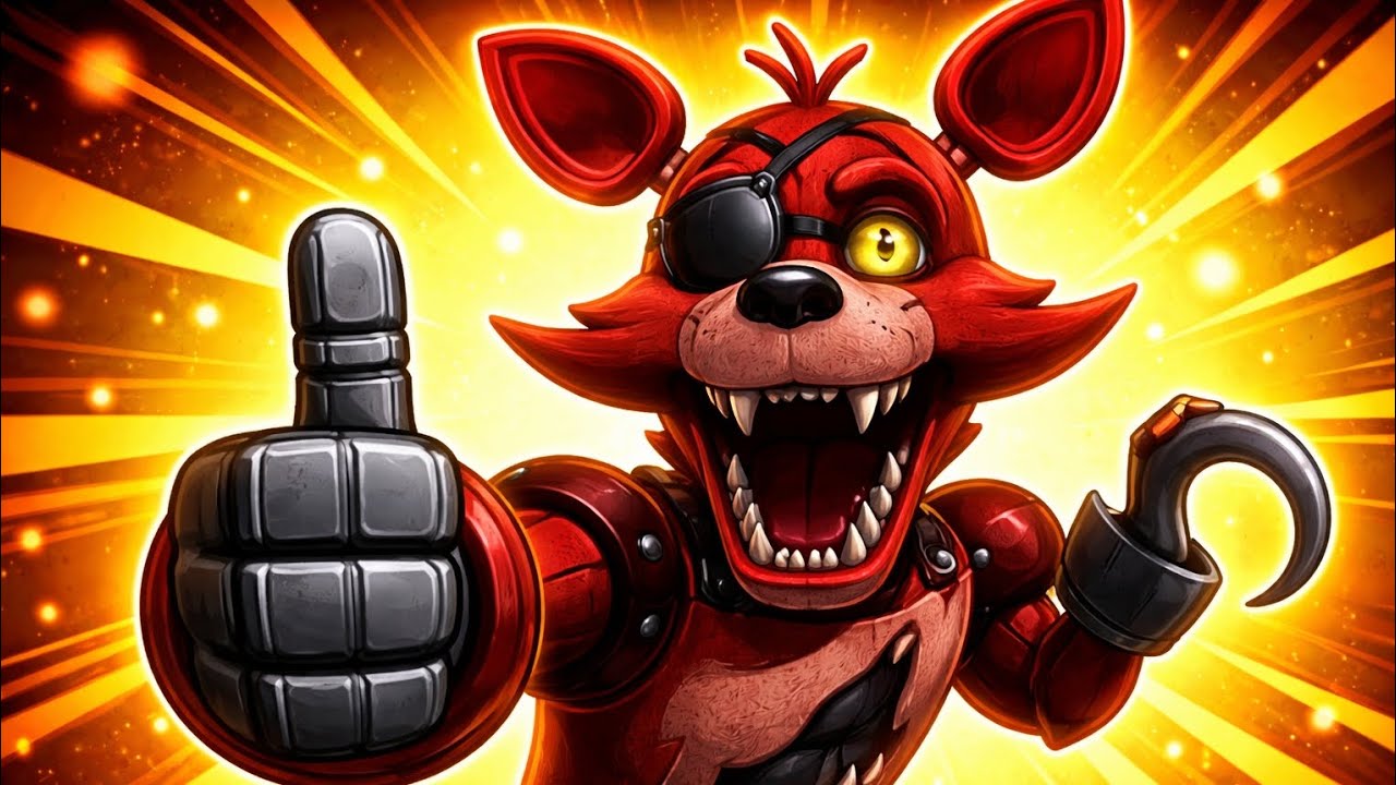 FOXY FROM FNAF DOOM SENDO O PURO CAOS POR 12 MINUTOS (no vídeo descobri que preciso ir pro caps)