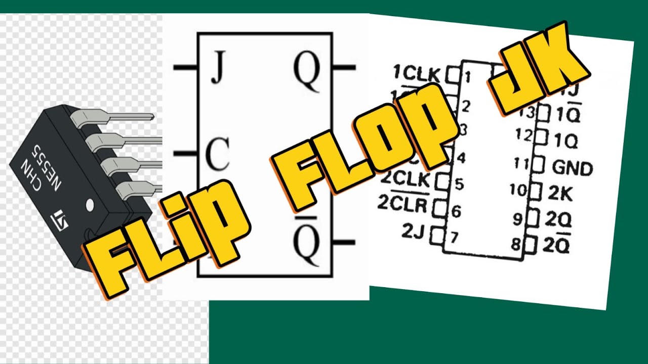 Funcionamiento del Flip Flop JK (en protoboard) - YouTube