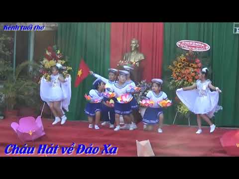 Video Múa. Cháu hát về Đảo xa. Chạy chữ tập Múa hát. Tặng... - youtube