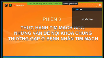 PHIÊN SÁNG 4_10 (W1): THỰC HÀNH TIM MẠCH HỌC_ NHỮNG VẤN ĐỀ NỘI KHOA CHUNG THƯỜNG GẶP Ở BN TIM MẠCH