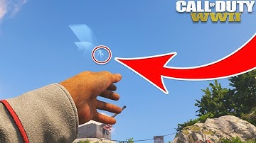 EPIC CROSS MAP THROWING KNIFE KILL!! (COD WW2)