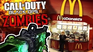 ZOMBIES IN MCDONALDS?! - Black Ops 3 Mods