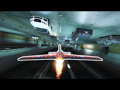 Gta5 最速の飛行機でトンネル内を滑空する Starling Stunts And Kill Montage Youtube
