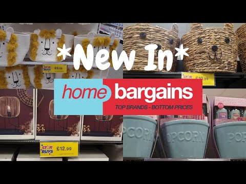 HOME BARGAINS SHOP WITH ME || NEW IN FOR 2022 || AWESOME HOMEWARE FINDS THIS SEASON ?